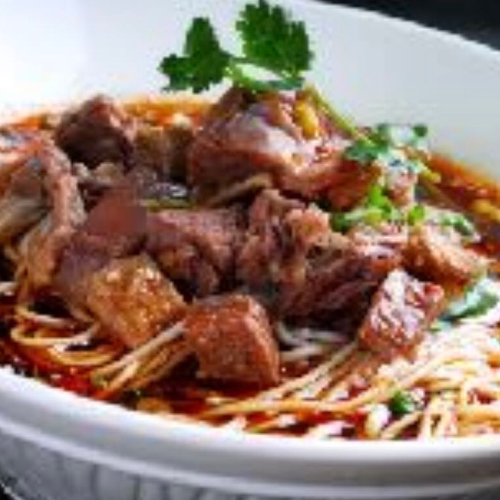 Beef brisket noodle soup